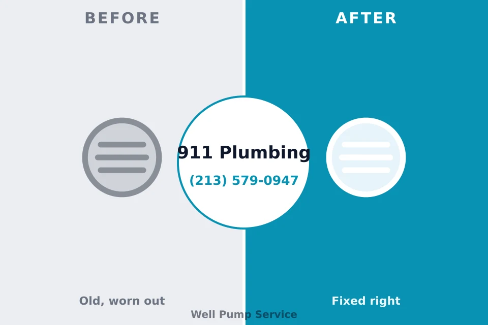 Before and after: plumbing repair Brownsville, PA